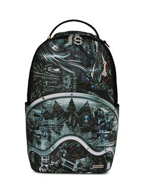 Sprayground Full Cybershark Backpack🔥New Black Bookbag Large School Bag